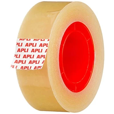 Imagen de APLI 11328 Cinta Adhesiva Transparente (19 mm x 33 m)