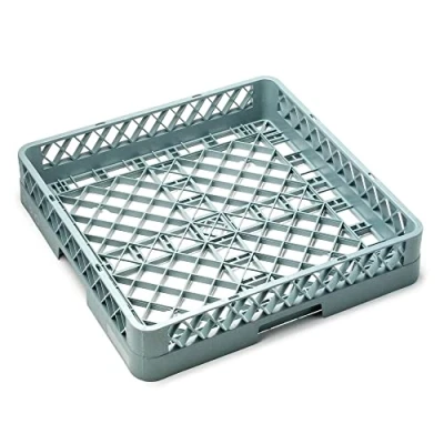 Imagen de Forgast Cesta Lavavajillas para Cubiertos Platos Vasos Copas el de Hostelería Universal Plástico Tamaño 50x50x10 cm