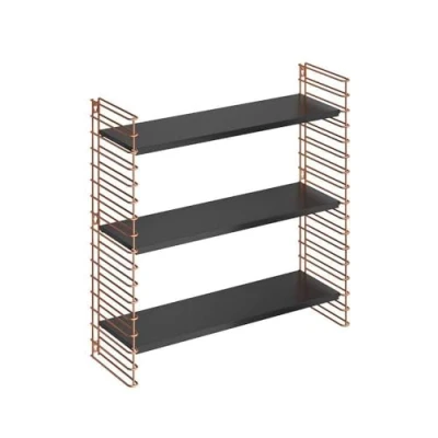 Imagen de Tomado Estantería Modular Cobre Negro