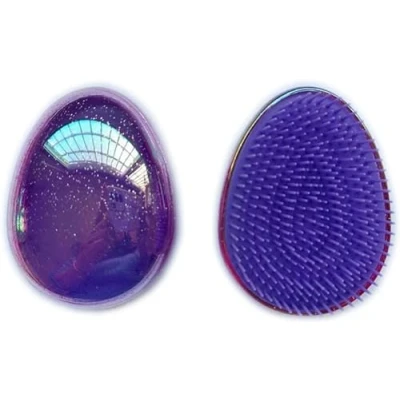 Imagen de VinBee Cepillo desenredante para mujeres, niñas y niños (Starry Sky Purple)