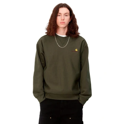 Imagen de Suddera Carhartt American Script Sweat Verde L