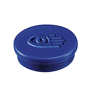 Imagen de Legamaster Imanes de 20 mm, 10 unidades, color azul