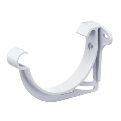 Imagen de INEFA soporte para canalón semicircular NW 125, 1 pieza blanco, de fabricado en PVC, Made in Germany