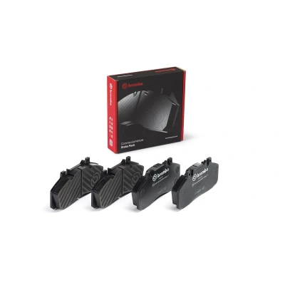 Imagen de BREMBO P B4 007 Juego de pastillas freno preparado para indicador desgaste sin accesorios MERCEDES BENZ: Vario Cabeza tractora
