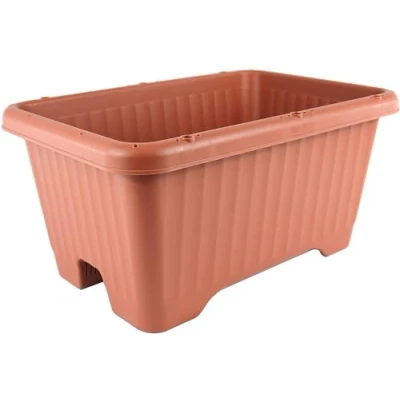 Imagen de Iris Ohyama, Maceta, jardinera de aire con sistema drenaje agua, para la jardinería Air Vegetable Planter530 Marrón