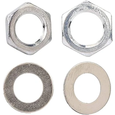 Imagen de tuercas para guitarra, hexagonales de guitarra bajo conector Juego Reemplazo y eléctricos 5 pcs / (M8)