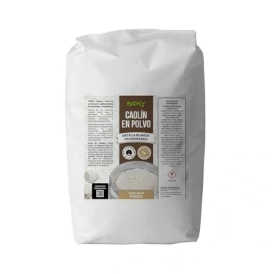Imagen de Caolín Agrícola 20kg Arcilla Blanca Kaolín de Elevada Pureza Fotoprotector Solar 100% Natural Protector contra Las Plagas Evita los Daños en Cultivos y Plantas Provocados por el Sol (20kg)