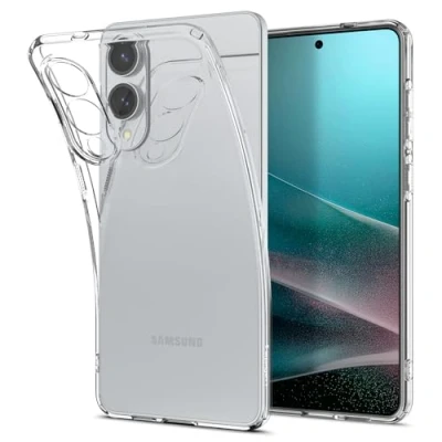 Imagen de Spigen Funda Liquid Crystal Compatible con Samsung Galaxy S25 Edge 5G Transparente