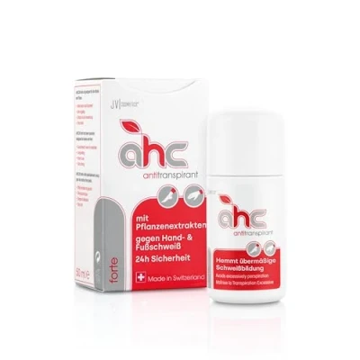 Imagen de JV Cosmetics AHC forte Antitranspirante (50 ml) Manos y pies