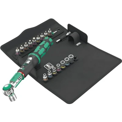 Imagen de Wera 05136073001 Safe Torque A 1 SHK Set 1, de cuadradillo 1/4&quot;, 2 12 Nm, 19 piezas
