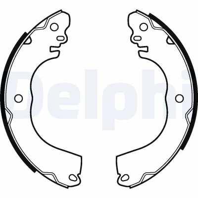 Imagen de DELPHI LS2111 Zapatas de Freno 203mm 32mm
