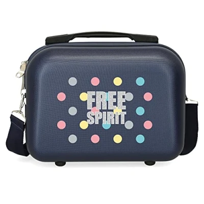 Imagen de MOVOM Free Dots Nececer Adaptable Azul 29x21x15 cms ABS