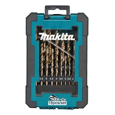 Imagen de JUEGO BROCAS METAL HSS CO (19PCS) marca Makita
