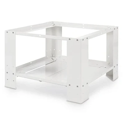 Imagen de Xavax Armario para lavadora y secadora como base de 60 x cm (altura 40 pedestal con estante, compartimento inferior plegable, elevador lavadora)