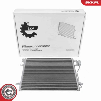 Imagen de ESEN SKV 86SKV205 Condensador sin secador Aluminio 667mm