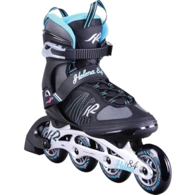 Imagen de K2 Helena 84 Patines en línea para Mujer, línea., 30D0372, negro y azul., EU: 38 (UK: 5 / US: 7.5) [Exclusiva Amazon]