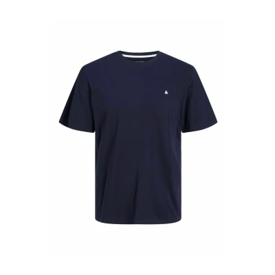 Imagen de Jack &amp; Jones PLUS SIZE Einfarbig Camiseta básica, Hombre, Talla: 4XL, Navy blazer