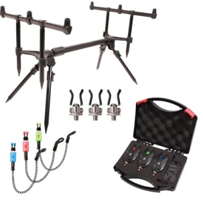 Imagen de Ultimate Rod Pod Set Completo Combo carpfishing