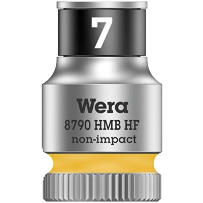 Imagen de WERA 05003741001 8790 HMB HF 7,0 Llave de vaso Zyklop con función sujeción 3/8&quot;