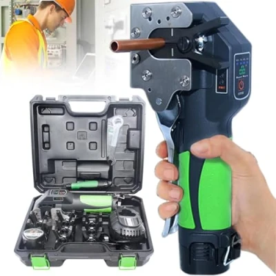 Imagen de ExoticaBlend Herramienta Abocardado Cono excéntrico, Kit de abocardadores eléctricos para 1/4&#039;&#039; 3/4&#039;&#039;, Aire Acondicionado, Freno, Refrigeradores,8Collets