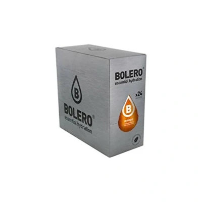 Imagen de BOLERO Drinks 24 bolsitas de 9 gramos sabor MANGO Preparado instantáneo para bebidas con stevia y vitamina C sin azúcar