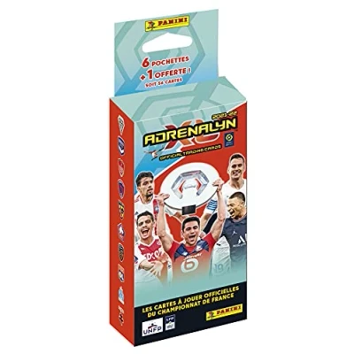Imagen de ADRENALYN XL Ligue 1 Uber Eats 2021 22 Blister cartas, con 6 sobres + de regalo (versión en francés)