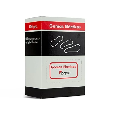 Imagen de Pryse 1620006 Gomas elásticas, caja de 100 g, Nº6