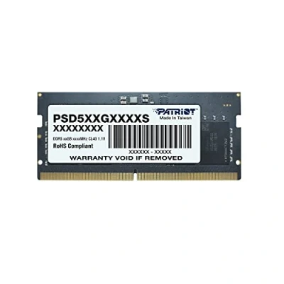 Imagen de Patriot Signature DDR5 RAM 32GB (1X32GB) 5200MT/s CL42 SODIMM Laptop/Notebook Memory Module PSD532G52002S