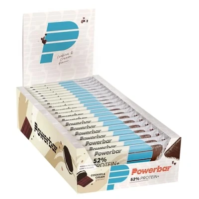 Imagen de PowerBar Protein Plus 52% Chocolate Nut 20x50g Barras de Proteína con Bajo Contenido Azúcar