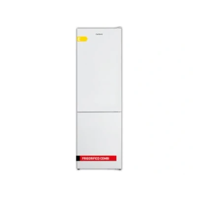 Imagen de Frigorífico Combi, Capacidad 327L, No Frost, Color Blanco, Luz LED, Crisper, Balcones Ajustables, Estantes de Cristal, Huevera, 39 Db, Eficiencia Energética E