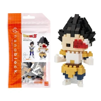 Imagen de NEWPROJET ITALIA SRL Dragon Ball Z NANOBLOCK Vegeta 130 Piezas