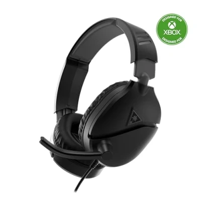 Imagen de Turtle Beach Recon 70 Negro Xbox Auriculares Multiplataforma para Juegos for Series XS, One, PS5, PS4, Nintendo Switch, PC and Mobile