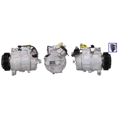 Imagen de LUCAS ACP01066 Compresor de Aire Acondicionado PAG 46 con juntas BMW: 5 Berlina, 3 1 Hatchback