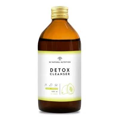 Imagen de DETOX. Fórmula Líquida, Apoyo hepático, Té Verde, Diente de León, Guaraná, Papaya. 10 Plantas Rápida Absorción y Eficiencia. Activación Equilibrio. 500ml. VEGANO. CE. N2 Natural Nutrition