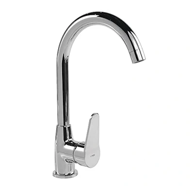 Imagen de Yes Grifo Monomando Fregadera de Repisa con acabado cromado para la cocina simple, sin preocupaciones