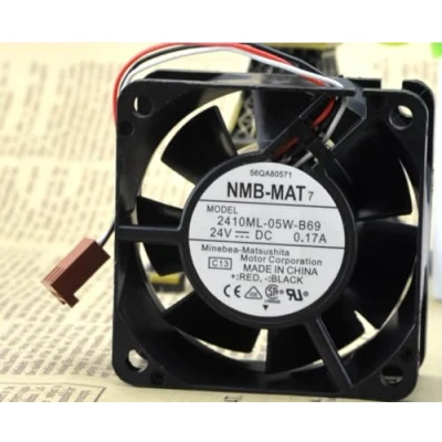 Imagen de 2410ML 05W B69 NMB 60x60x25mm 24V 0.17A 3 Wire Cooling Fan