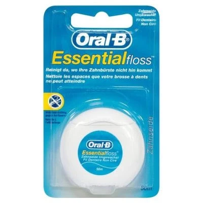 Imagen de Oral b Essential Floss Fluor Seda Dental Con Cera