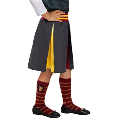 Imagen de Funidelia Calcetines de Gryffindor Harry Potter para niña Hogwarts &amp; Magos El mejor merchandising regalar a verdaderos fans en Navidad, cumpleaños o cualquier celebración Granate