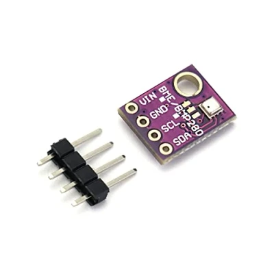 Imagen de QWORK® 1 Piezas BME280 5V Sensor de Temperatura, Humedad y Presion Atmosferica