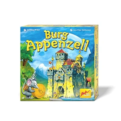 Imagen de Zoch zum Spielen Burg Appenzell (reedición) Familiar para 2 a 4 Jugadores, un Regalo de Doble Capa Todos los Ratones Juego, Partir 6 años (601105193)