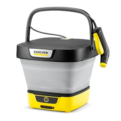 Imagen de Kärcher Mobile Outdoor Cleaner OC 3 Foldable, Caudal: 2 l/min, Depósito de Agua Plegable, Peso: 2,2 kg, Agua: 8 L, Batería Iones Litio