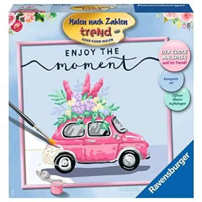 Imagen de Ravensburger Pintura por números 20067 Enjoy The Moment a partir de 12 años