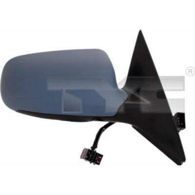 Imagen de Espejo retrovisor Tyc 302 0049 derecha imprimado para ajuste elect. espejo, convexo, calefactable, con memoria AUDI: A6 C5 Berlina