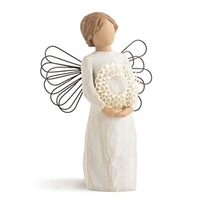 Imagen de Willow Tree, Figura de ángel con Corona, Home Deco, Enesco