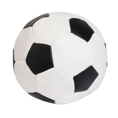 Imagen de alldoro 60302 Soft Football, Color Blanco y Negro, Ø 10 cm
