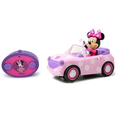 Imagen de Jada Vehículo Radiocontrol Minnie Roadster, Color Rosa, 19 cm