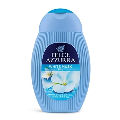 Imagen de Felce Azzurra Helecho de ducha almizcle blanco baño y 250 Ml