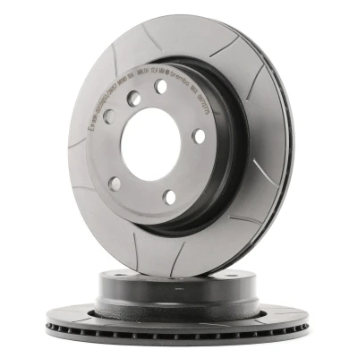 Imagen de BREMBO MAX LINE 09.7727.75 Disco de freno 276 19 5 ventilación interna, ranurado revestido altamente carbonizado con tornillos BMW: 3 Berlina, Coupé