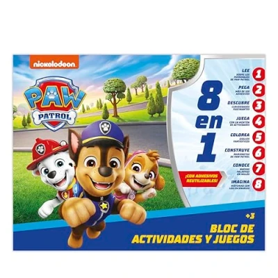 Imagen de Patrulla Canina. Ludum Bloc De Actividades Y Juegos 8 En 1