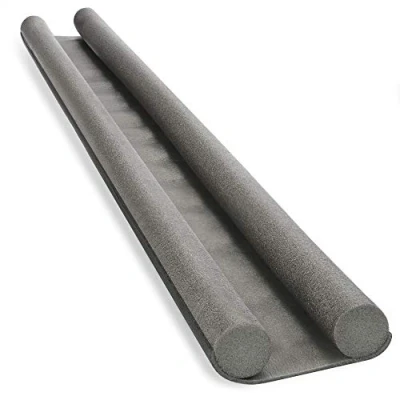 Imagen de com four® burlete para la Puerta Junta Inferior de con Doble protección contra Corrientes Aire y Ruido 86 cm